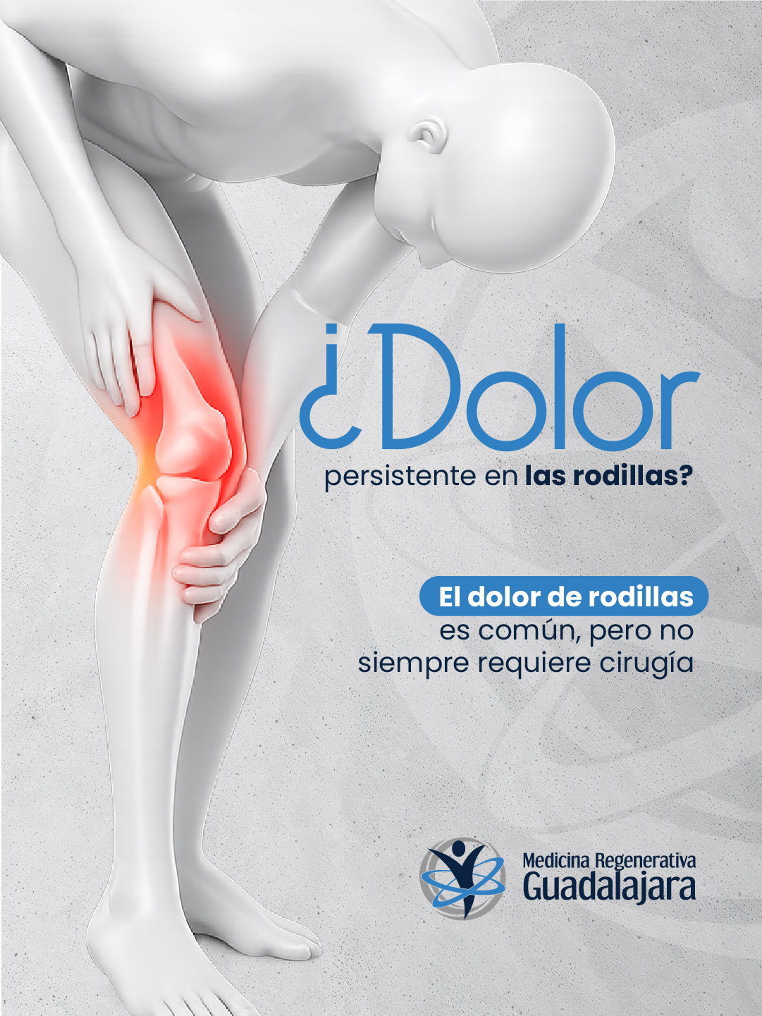 Dolor persistente en las rodillas: es común, pero no siempre requiere cirugía